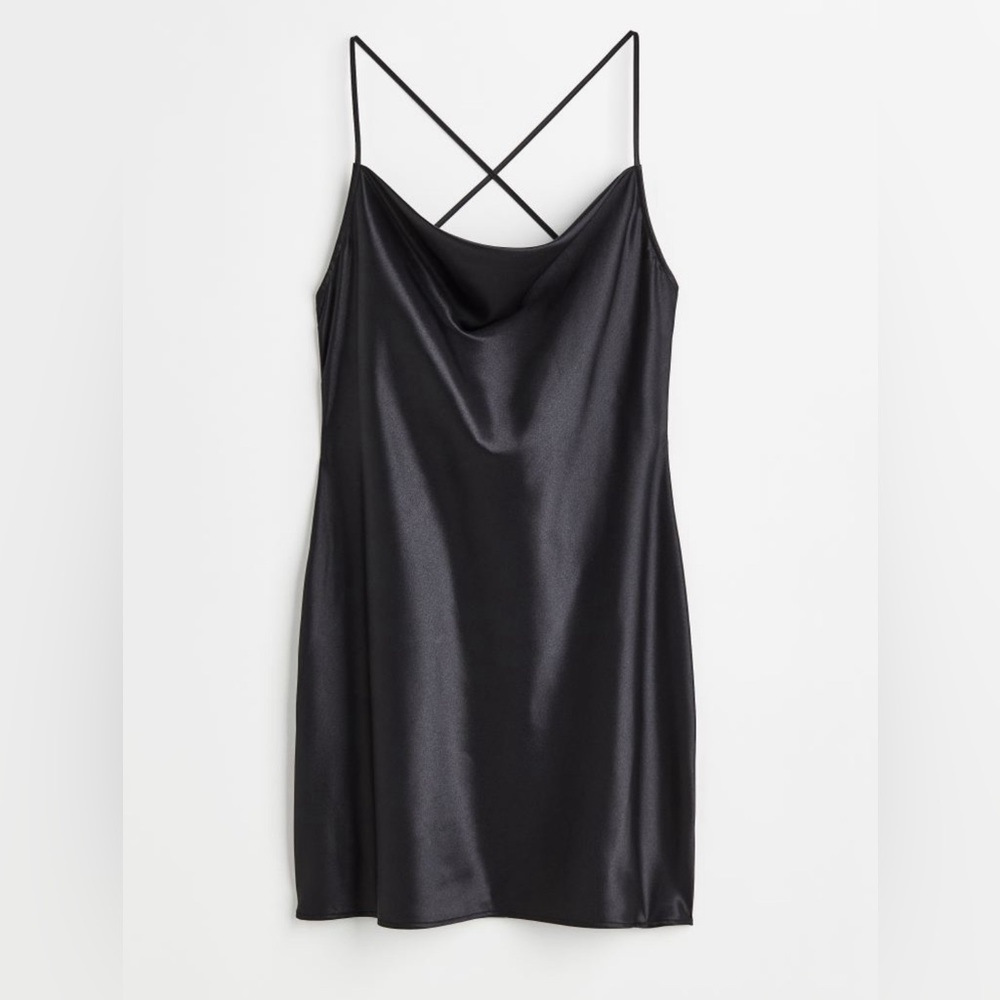 H&M satin dress